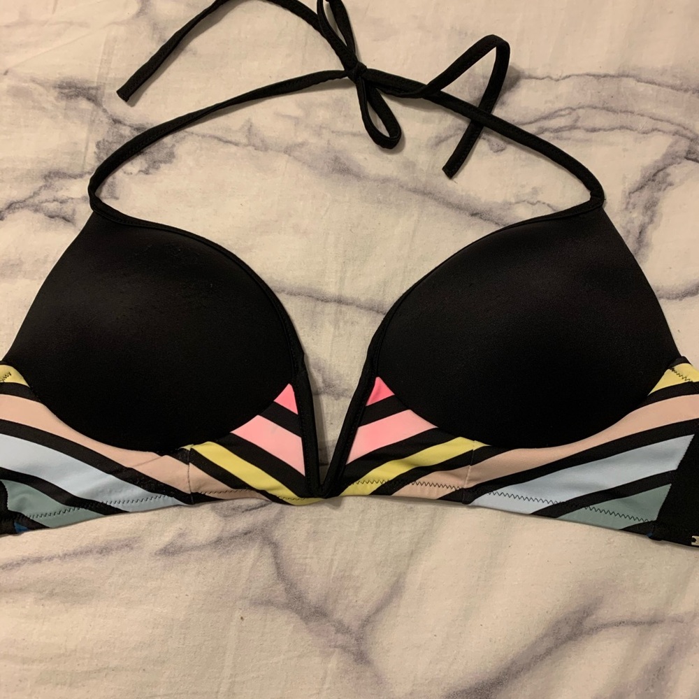 VS pink v cut bikini top